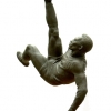 Pelé sculpture by Sergey Eylanbekov - study